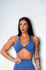 Resilient Dynamic Bra - Denim Blue