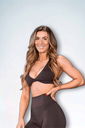 Resilient Dynamic Bra - Espresso - VITAL APPAREL