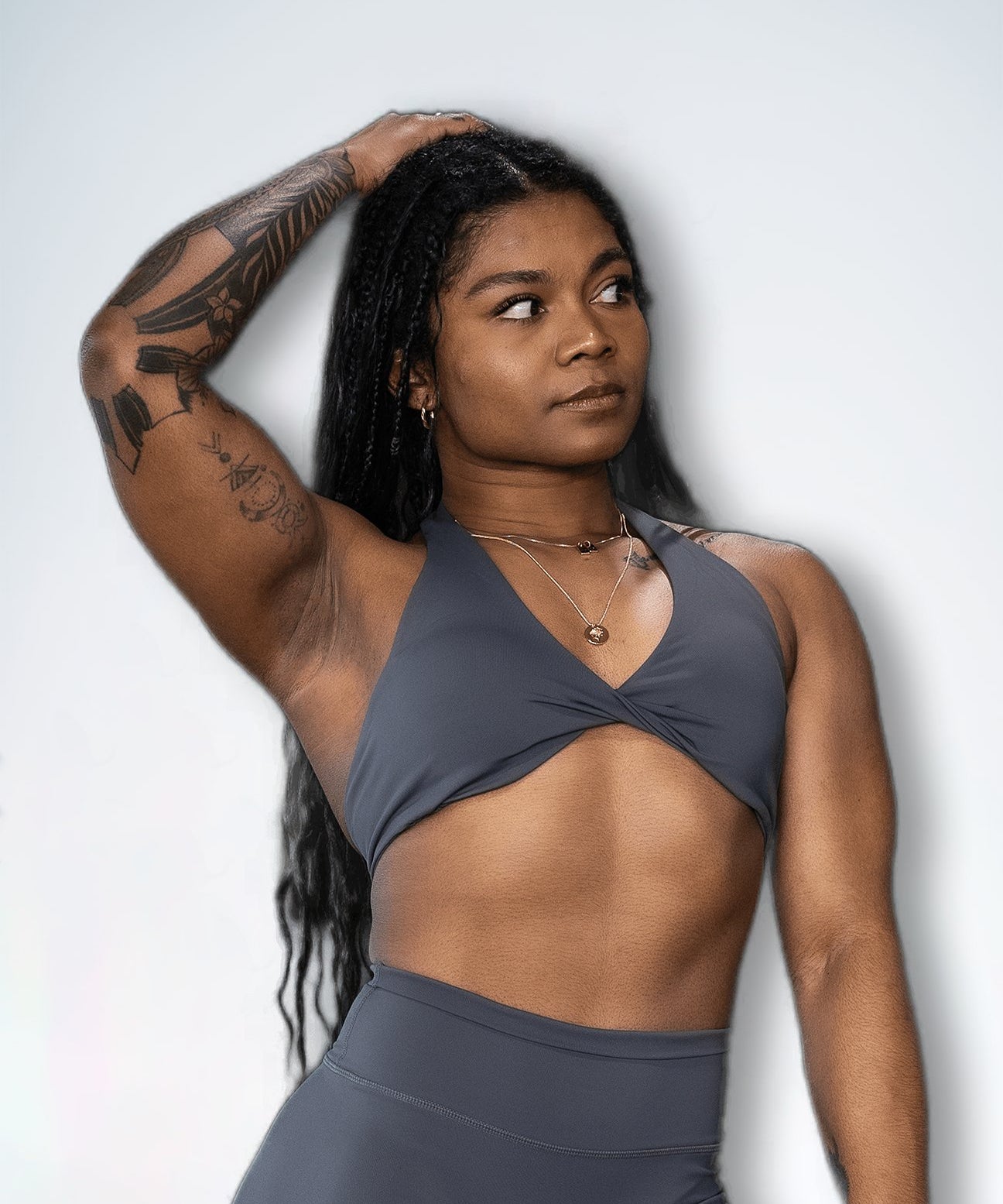 Resilient Dynamic Bra - Graphite - VITAL APPAREL