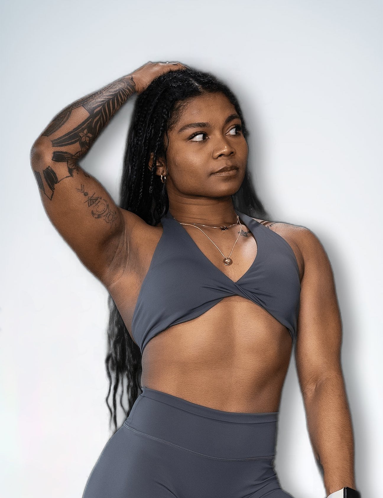 Resilient Dynamic Bra - Graphite - VITAL APPAREL