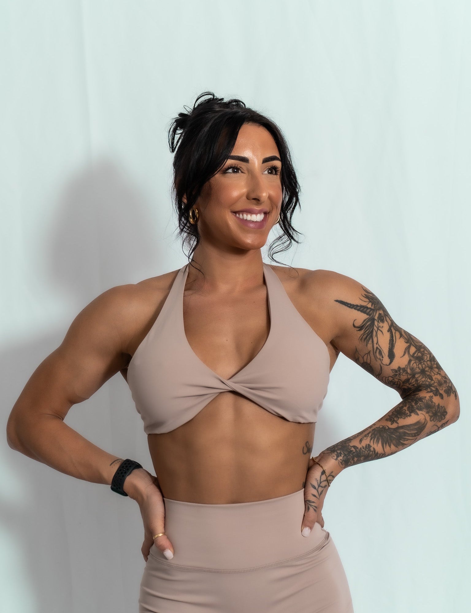 Resilient Dynamic Bra - Onyx Clay - VITAL APPAREL