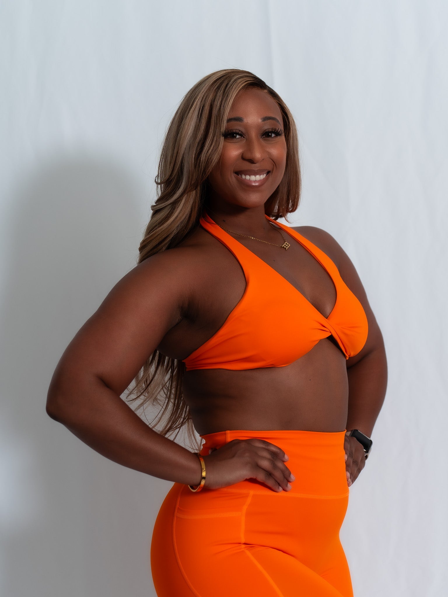 Resilient Dynamic Bra - Orange - VITAL APPAREL