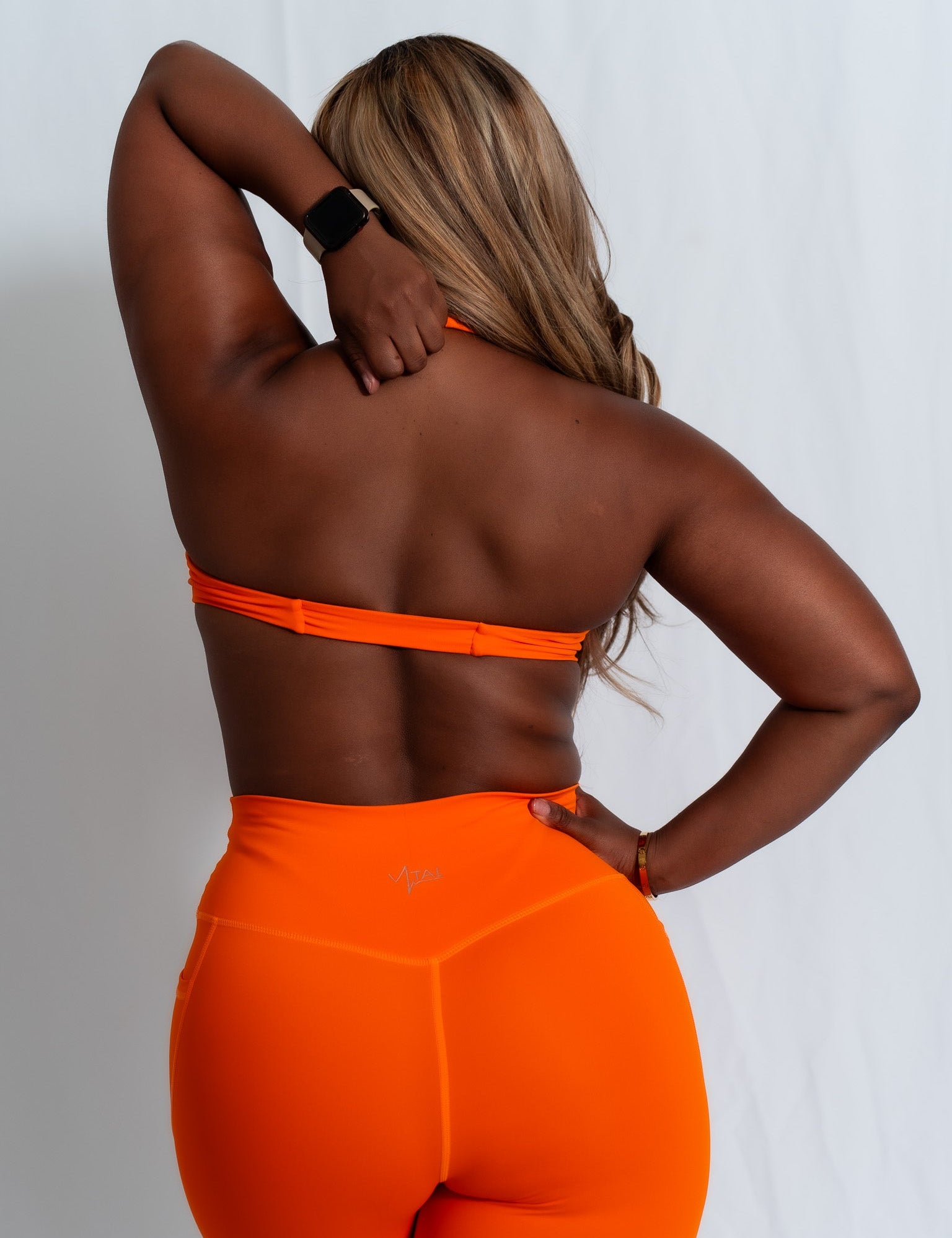 Resilient Dynamic Bra - Orange - VITAL APPAREL