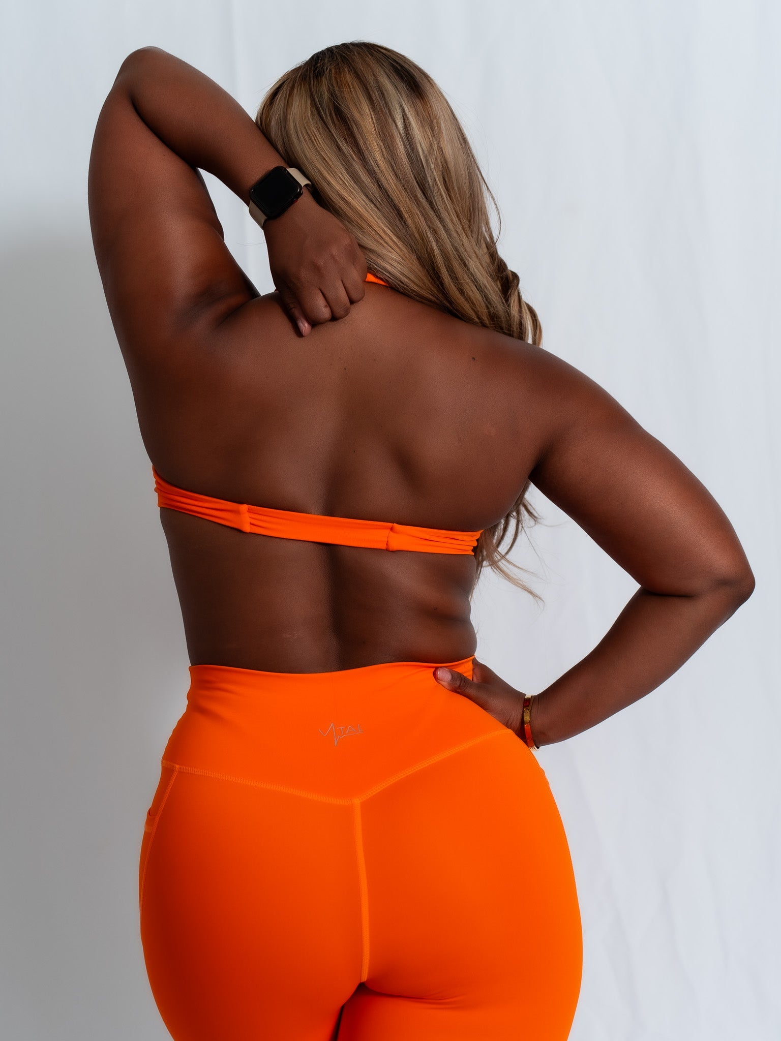 Resilient Dynamic Bra - Orange - VITAL APPAREL