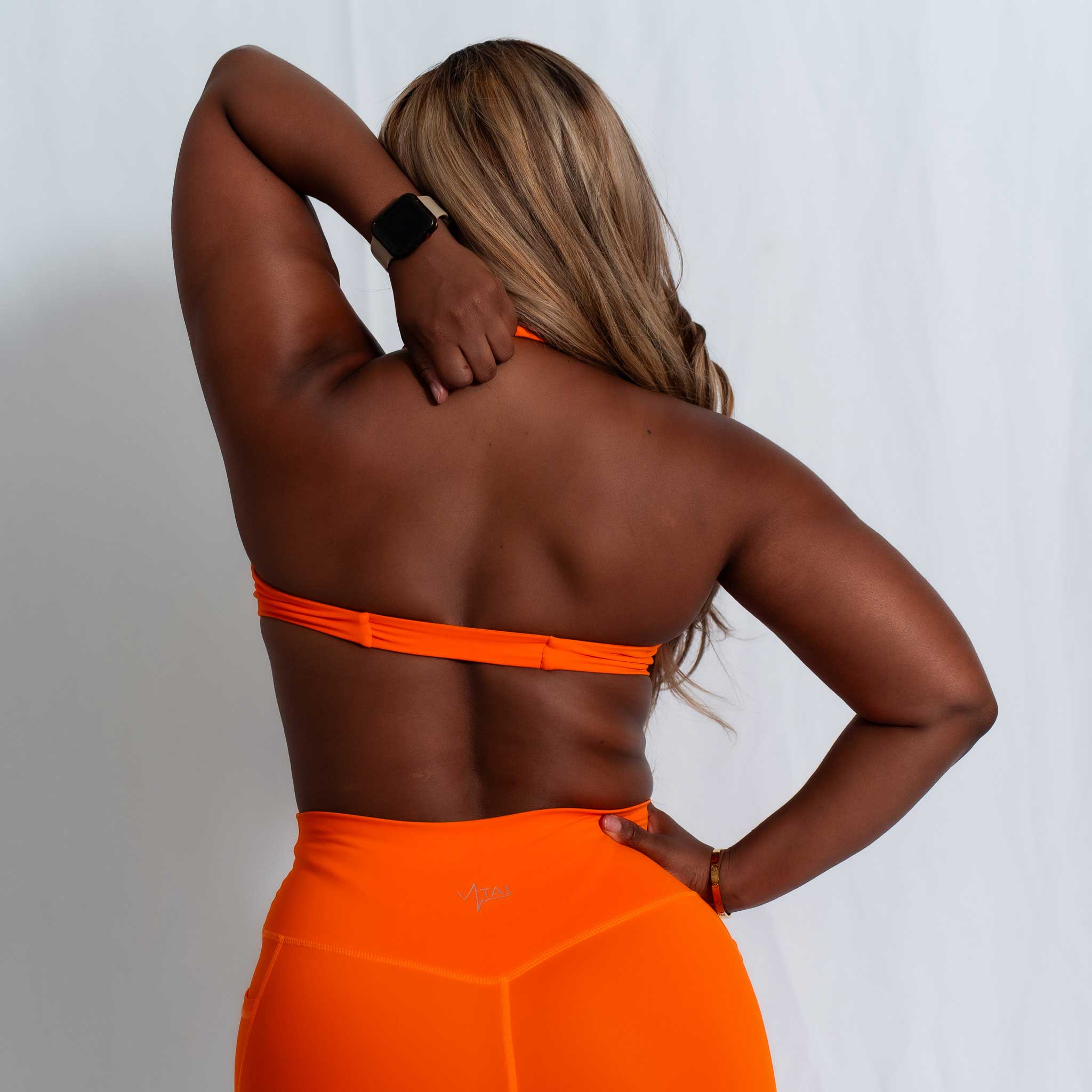 Resilient Dynamic Bra - Orange - VITAL APPAREL