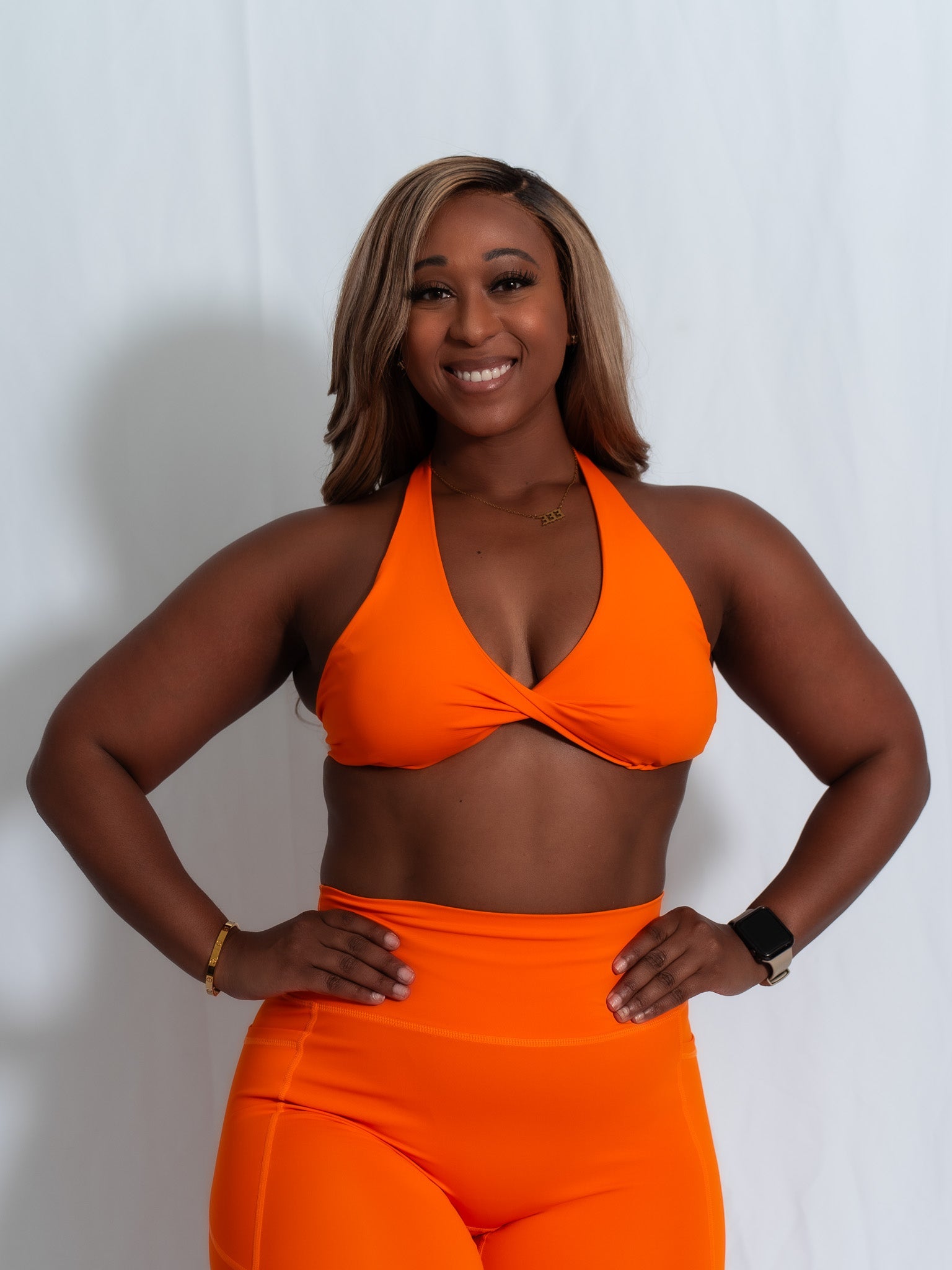 Resilient Dynamic Bra - Orange - VITAL APPAREL