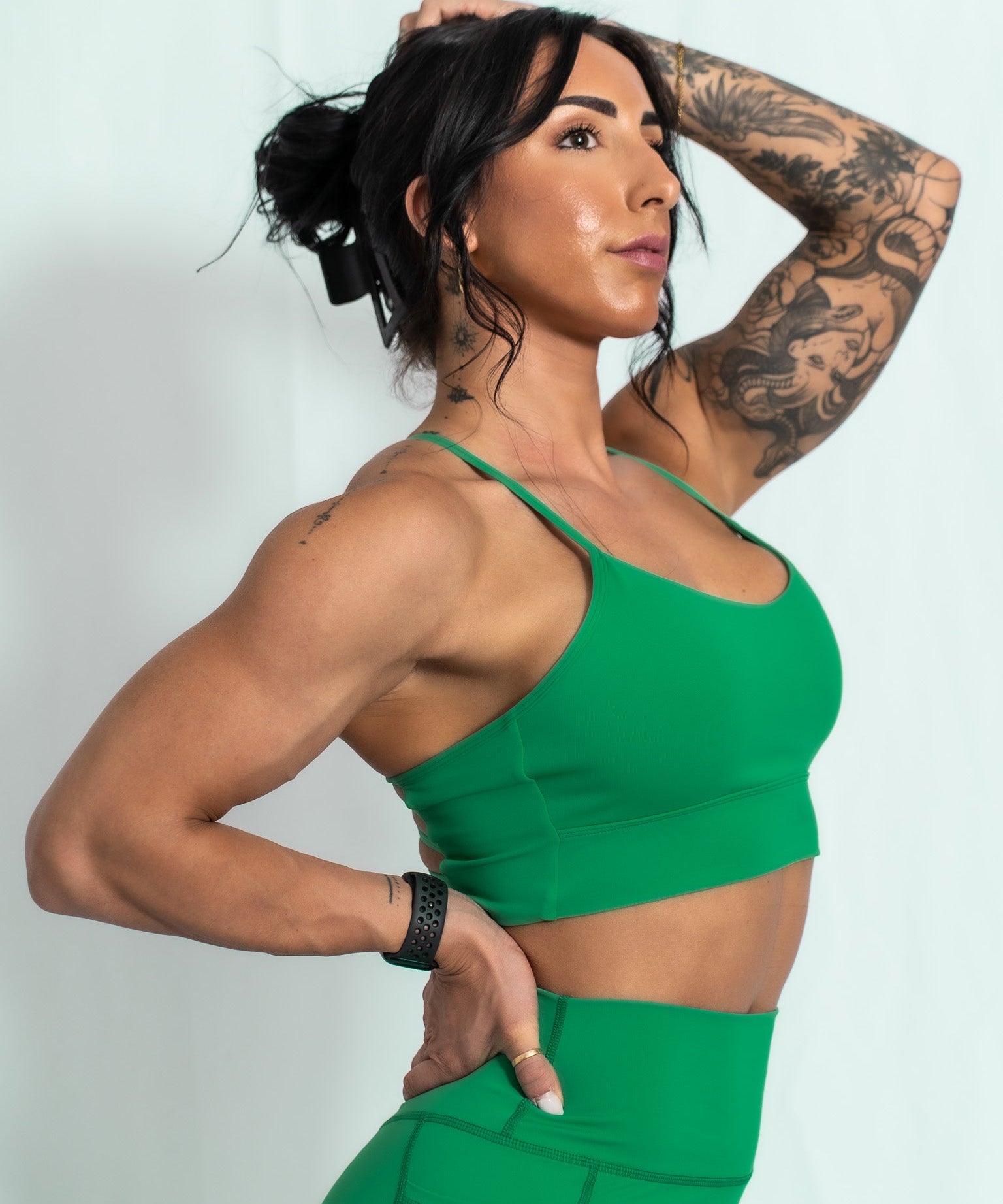 Resilient Elevate Bra - Jade - VITAL APPAREL