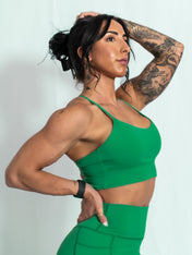 Resilient Elevate Bra - Jade - VITAL APPAREL