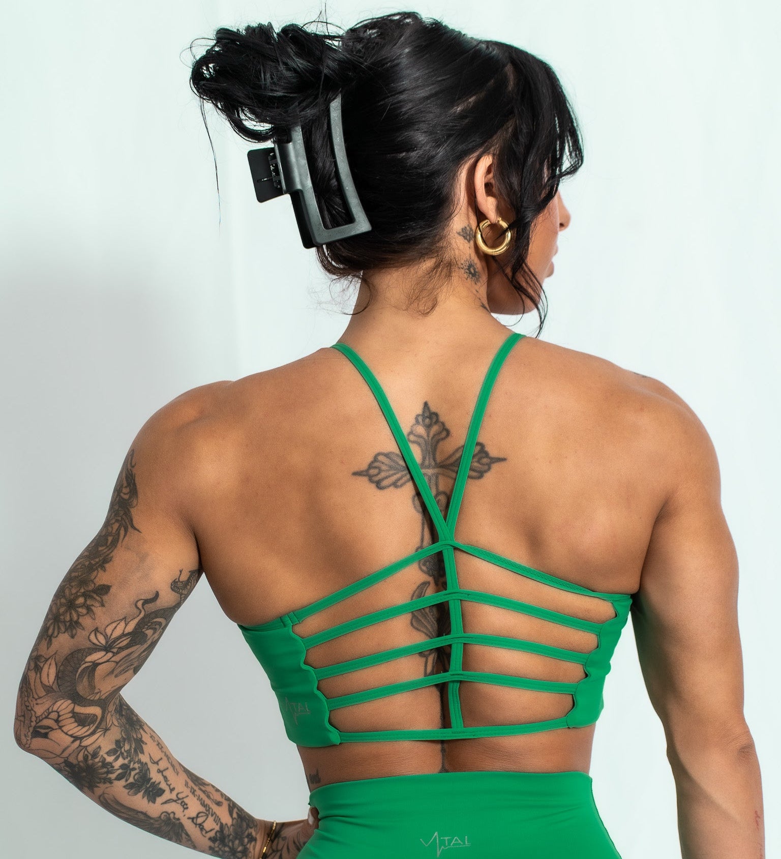 Resilient Elevate Bra - Jade - VITAL APPAREL