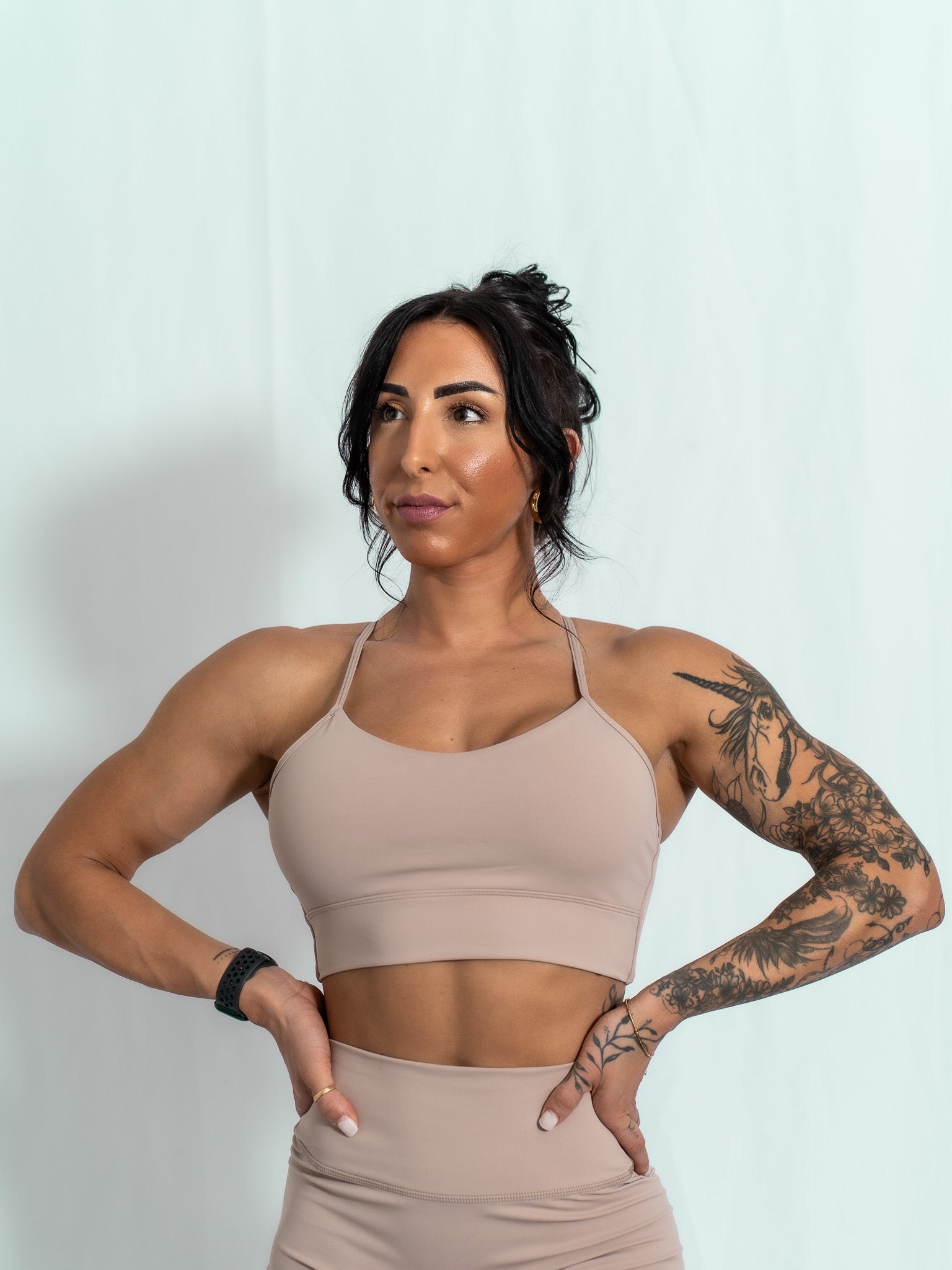 Resilient Elevate Bra - Onyx Clay - VITAL APPAREL