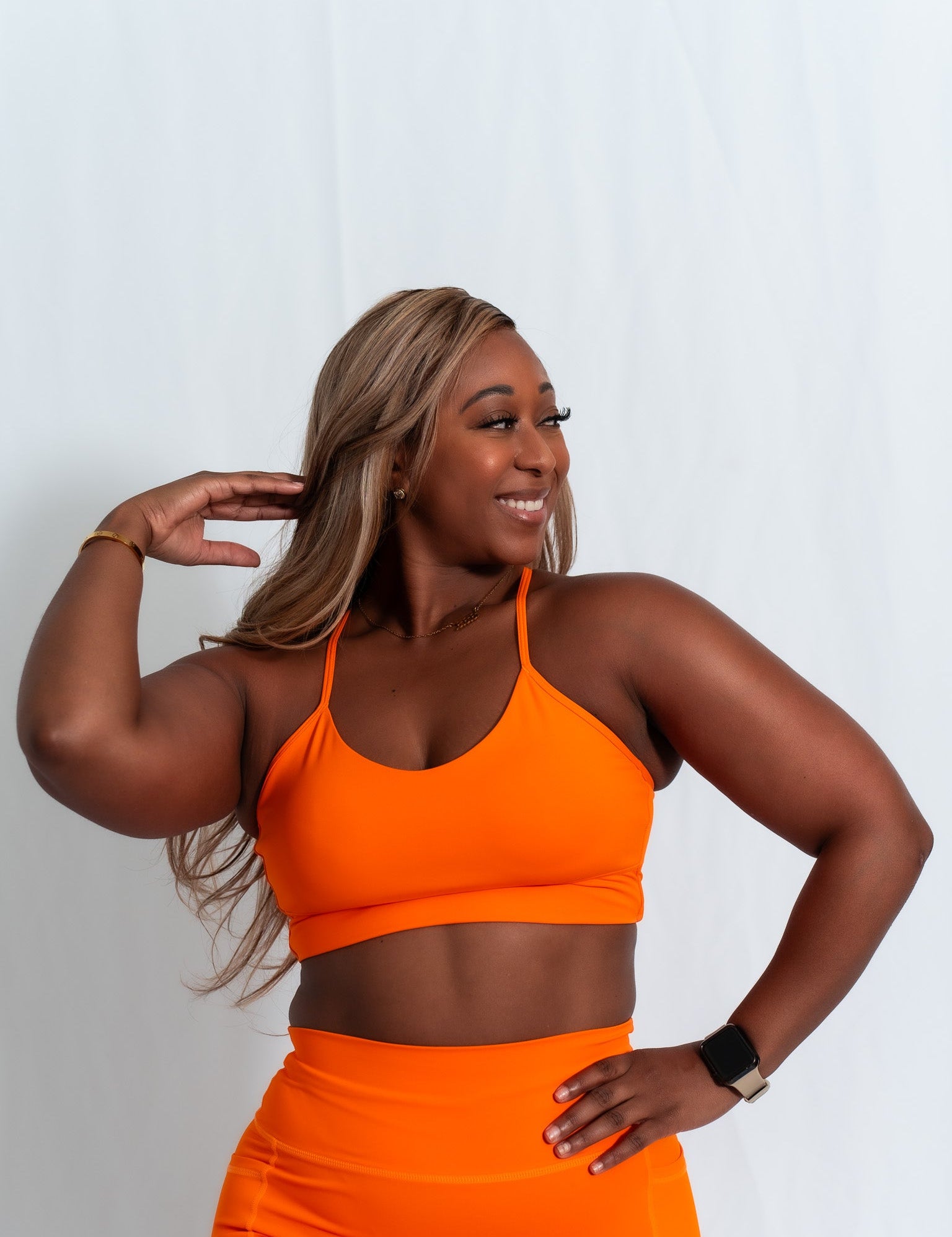 Resilient Elevate Bra - Orange - VITAL APPAREL