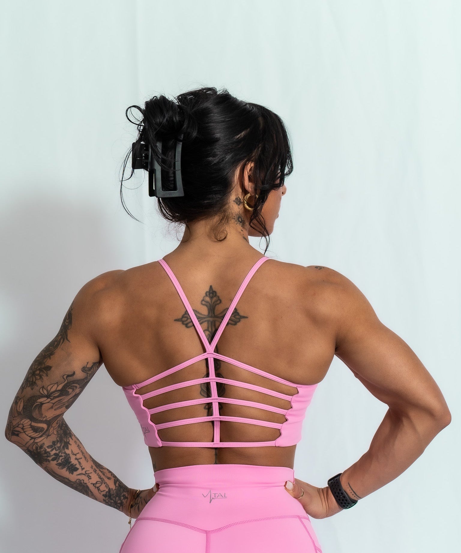 Resilient Elevate Bra - Pastel Pink - VITAL APPAREL