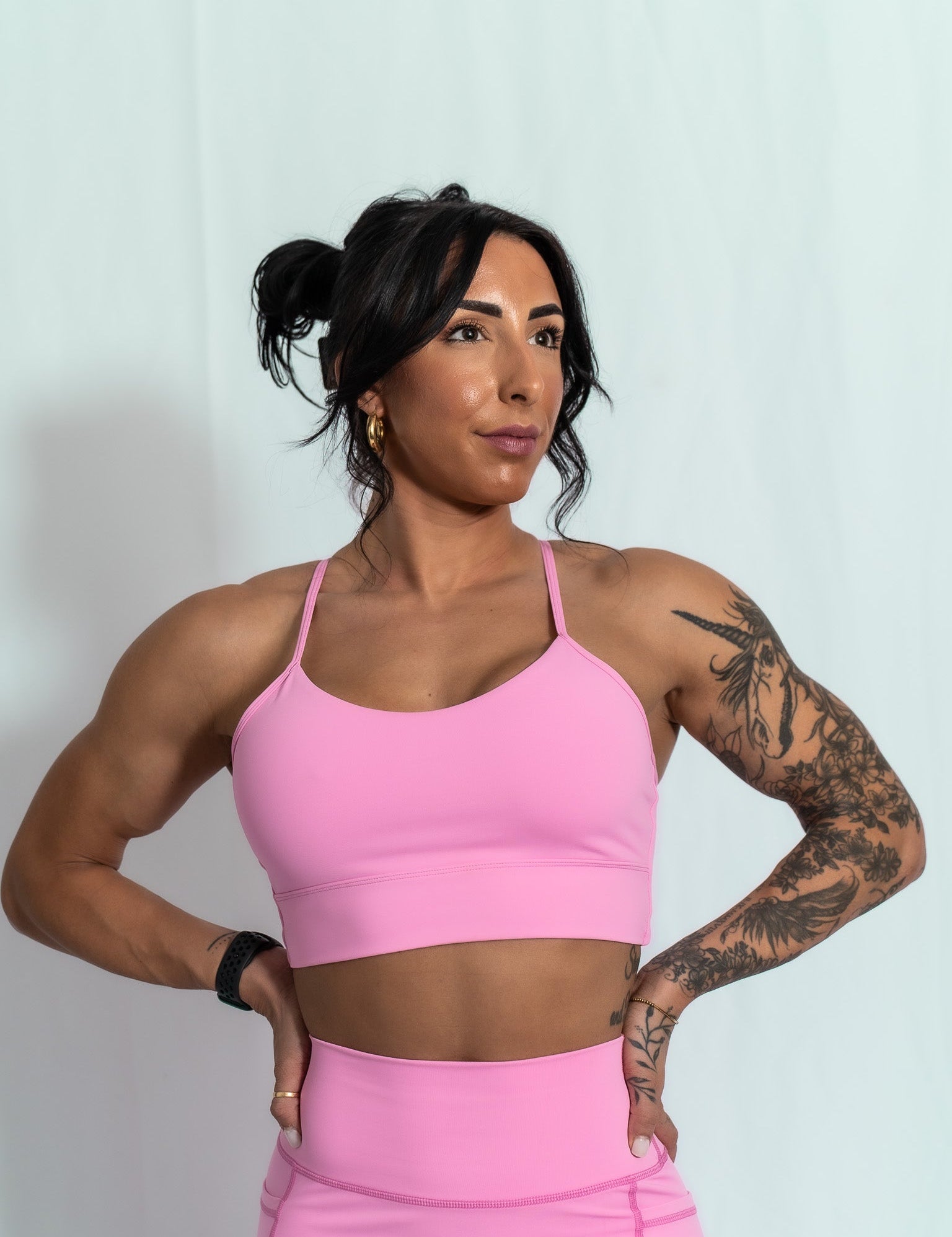 Resilient Elevate Bra - Pastel Pink - VITAL APPAREL