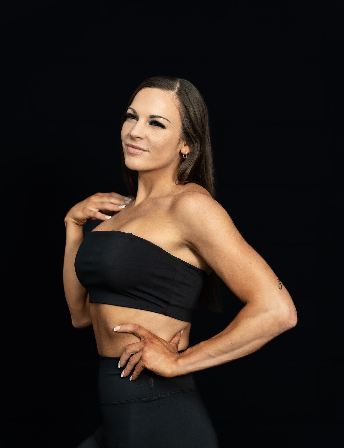 Resilient Evolve Bra (Hybrid Bandeau) -Black - VITAL APPAREL