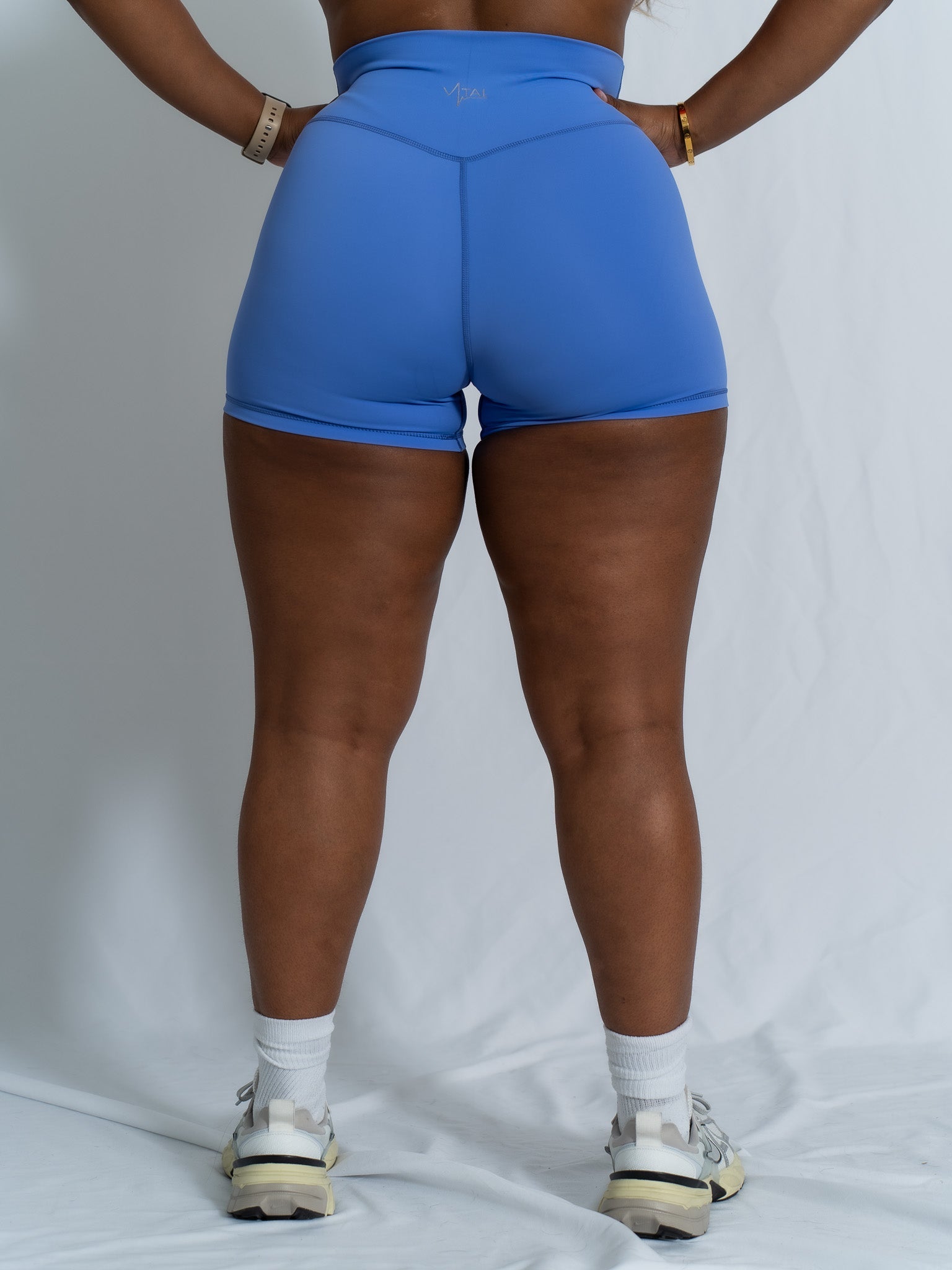 Resilient High Waist 4” Shorts - Boss Blue - VITAL APPAREL