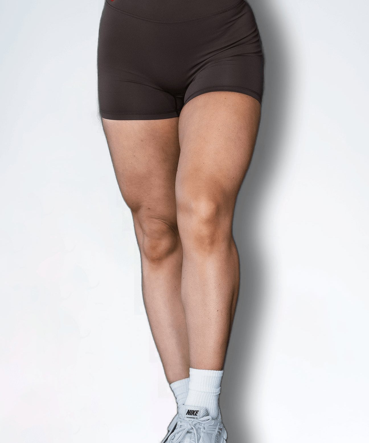 Resilient High Waist 4” Shorts - Espresso - VITAL APPAREL