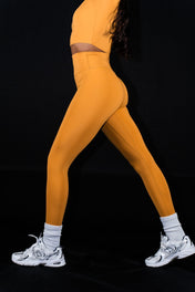 Resilient Non Pocket Legging - Amber - VITAL APPAREL