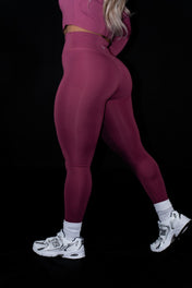 Resilient Non Pocket Legging - Rouge Pink - VITAL APPAREL