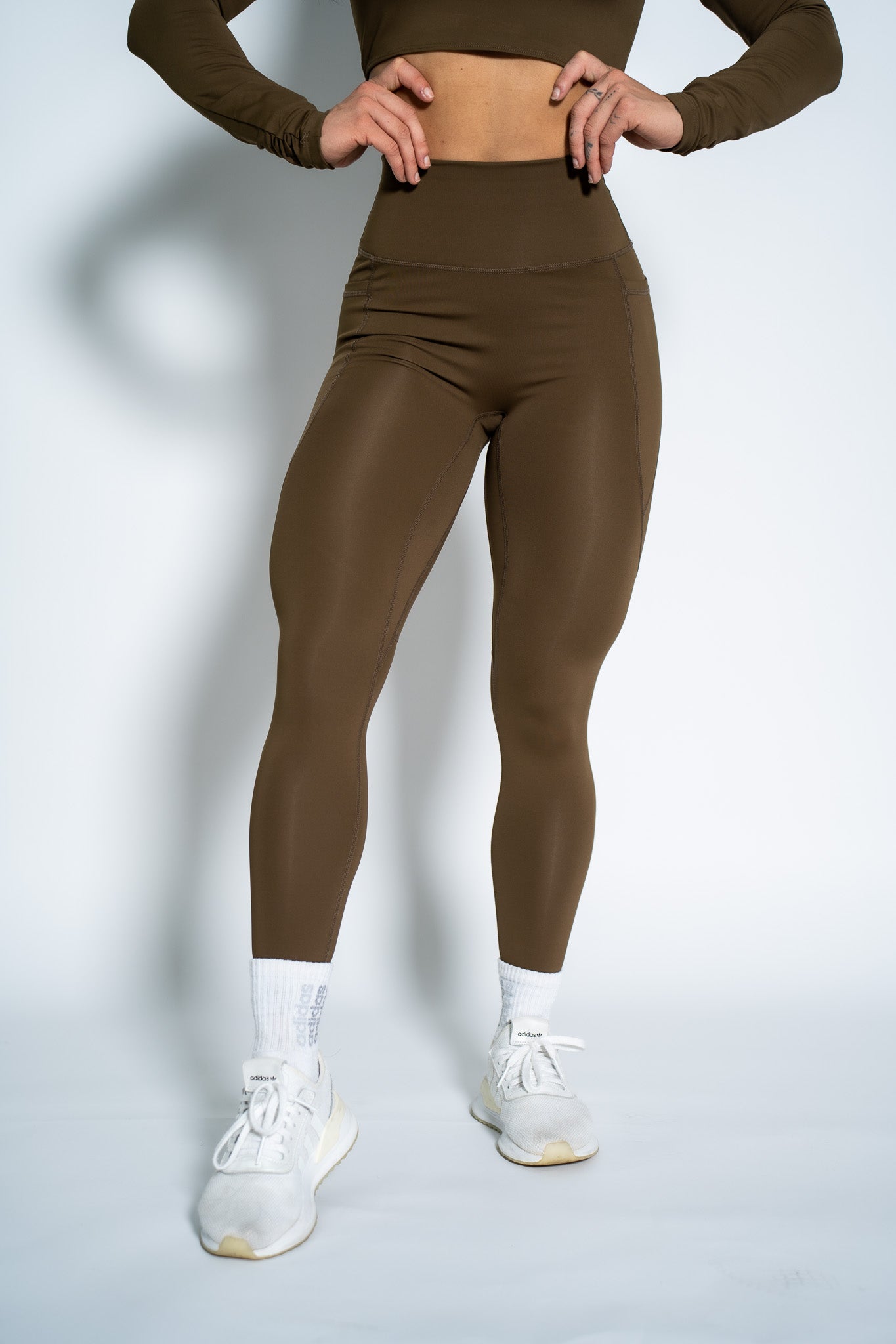 Resilient Pocket Legging - Rust - VITAL APPAREL