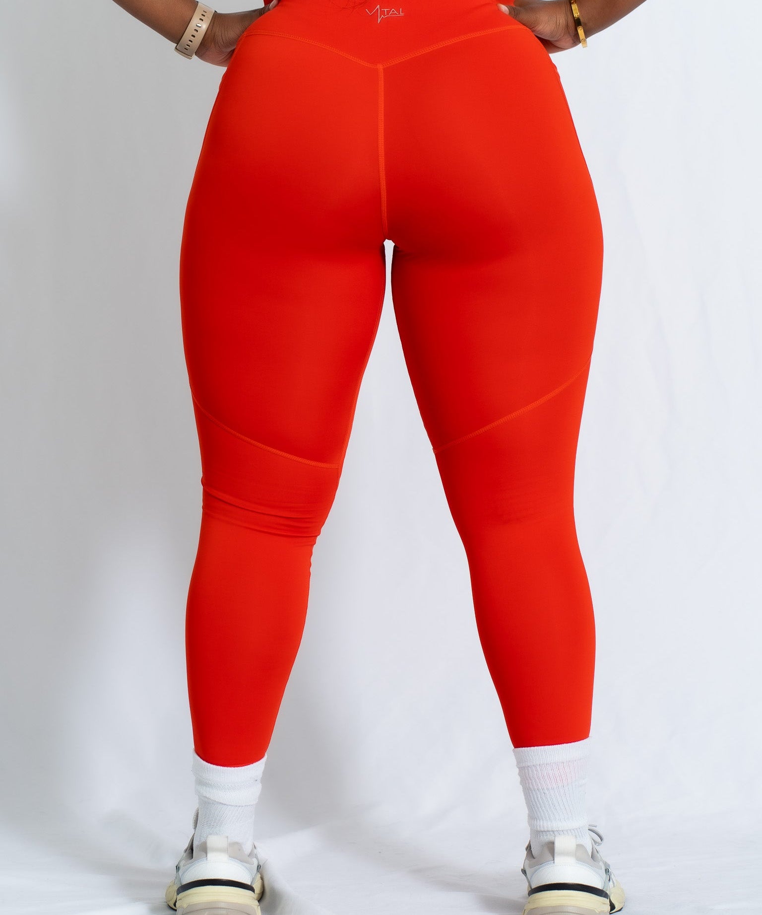 Resilient Pocket Leggings - Cherry - VITAL APPAREL