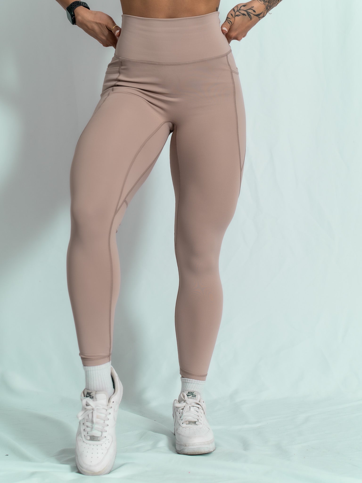 Resilient Pocket Leggings - Onyx Clay - VITAL APPAREL