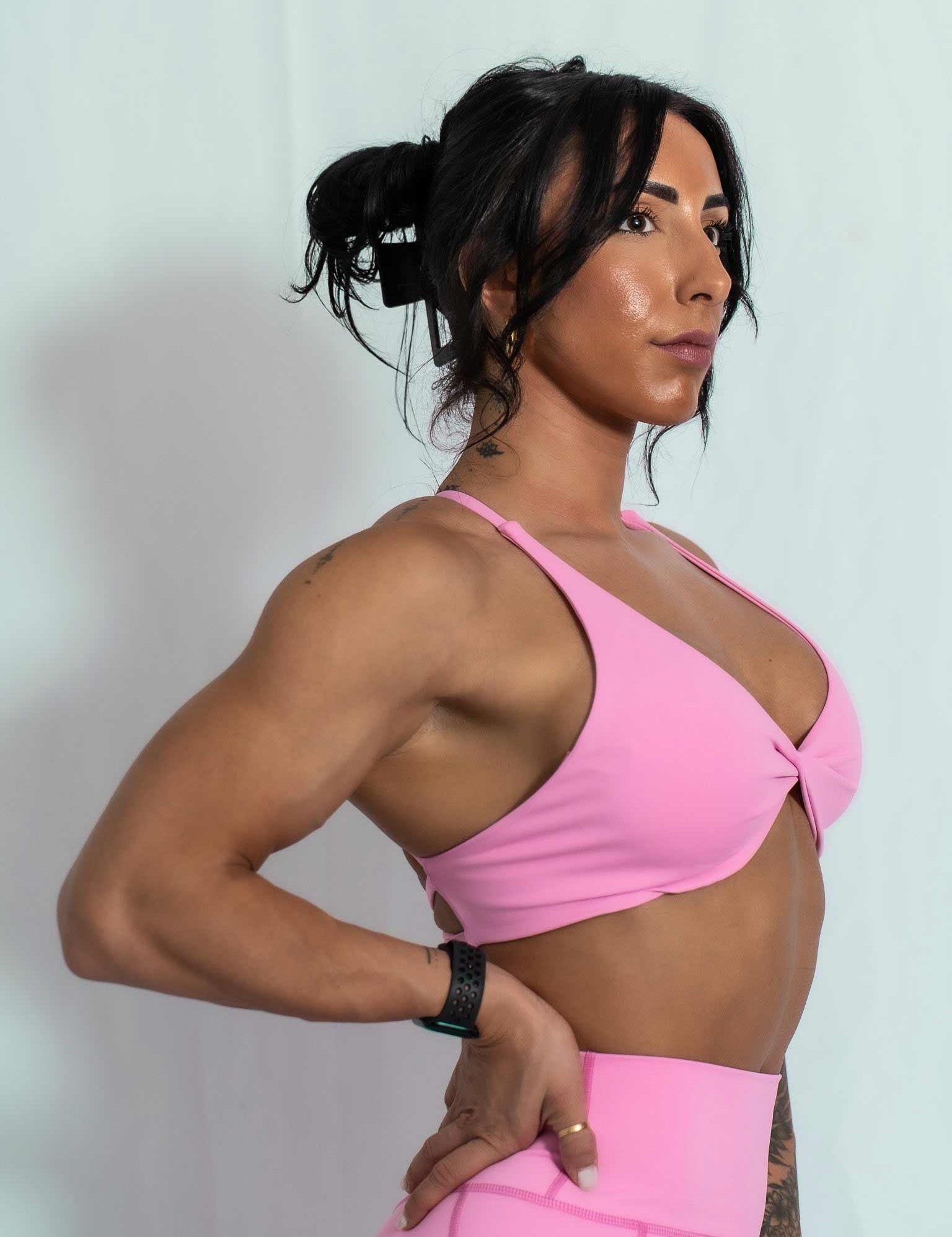 Resilient Power Bra - Bubble Gum - VITAL APPAREL