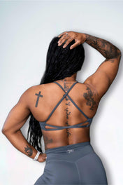 Resilient Power Bra - Graphite - VITAL APPAREL