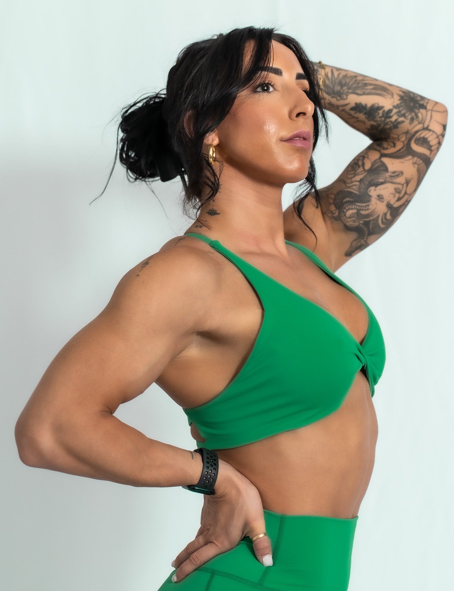 Resilient Power Bra - Jade - VITAL APPAREL