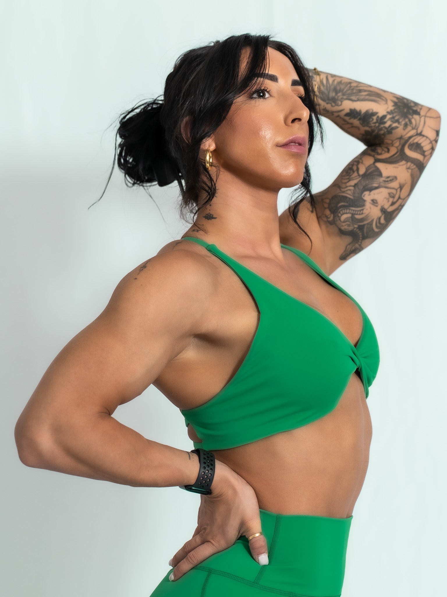 Resilient Power Bra - Jade - VITAL APPAREL