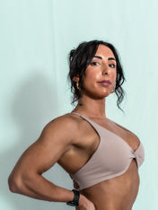 Resilient Power Bra - Onyx Clay - VITAL APPAREL