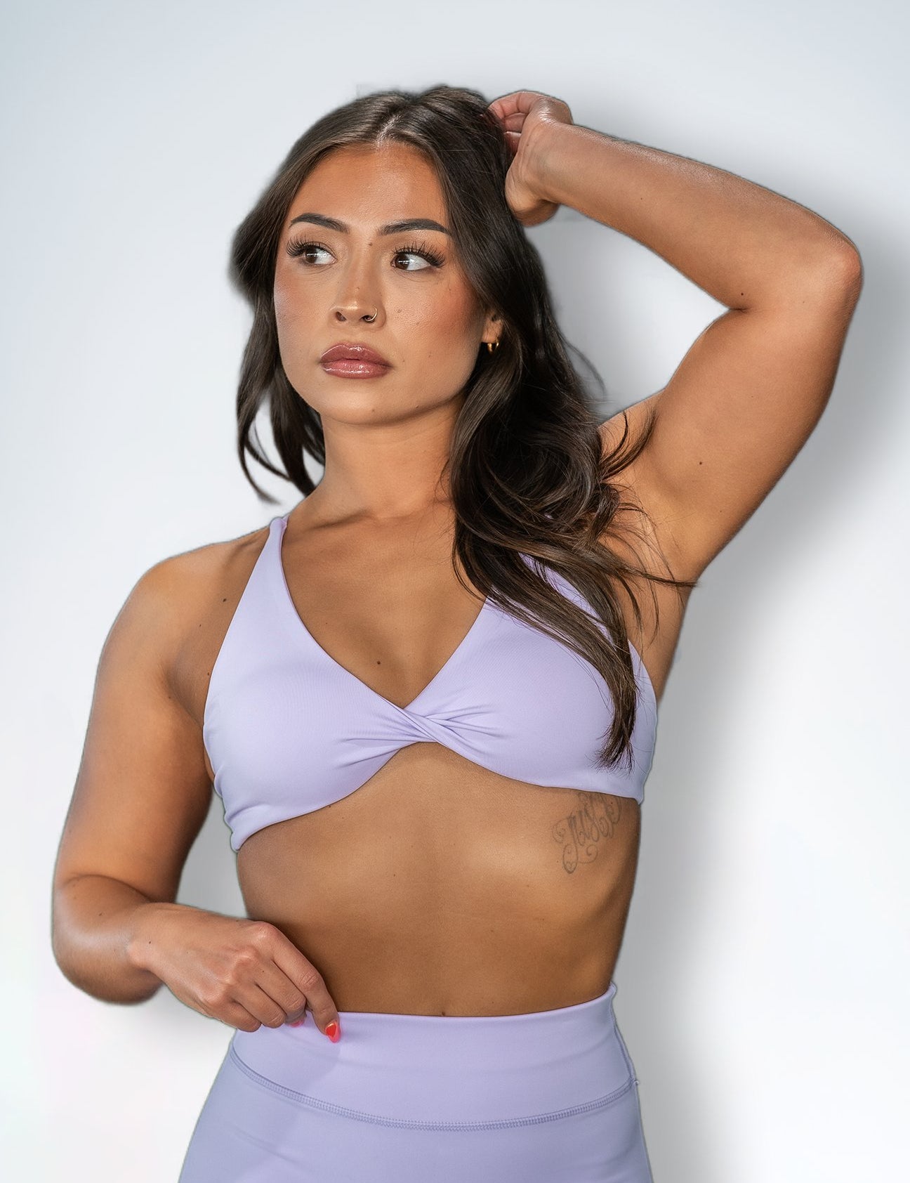 Resilient Power Bra - Pastel Lilac - VITAL APPAREL