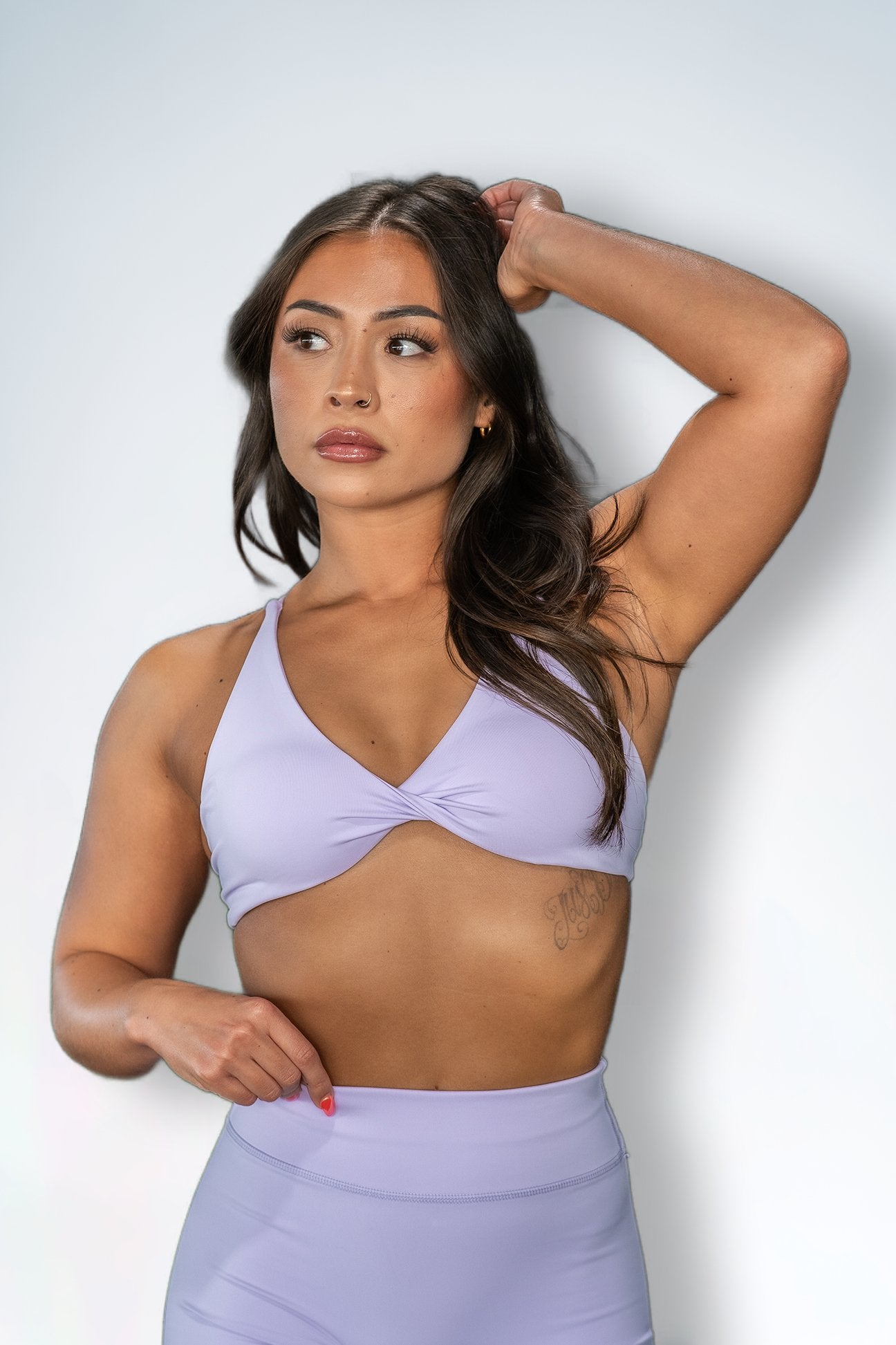 Resilient Power Bra - Pastel Lilac - VITAL APPAREL