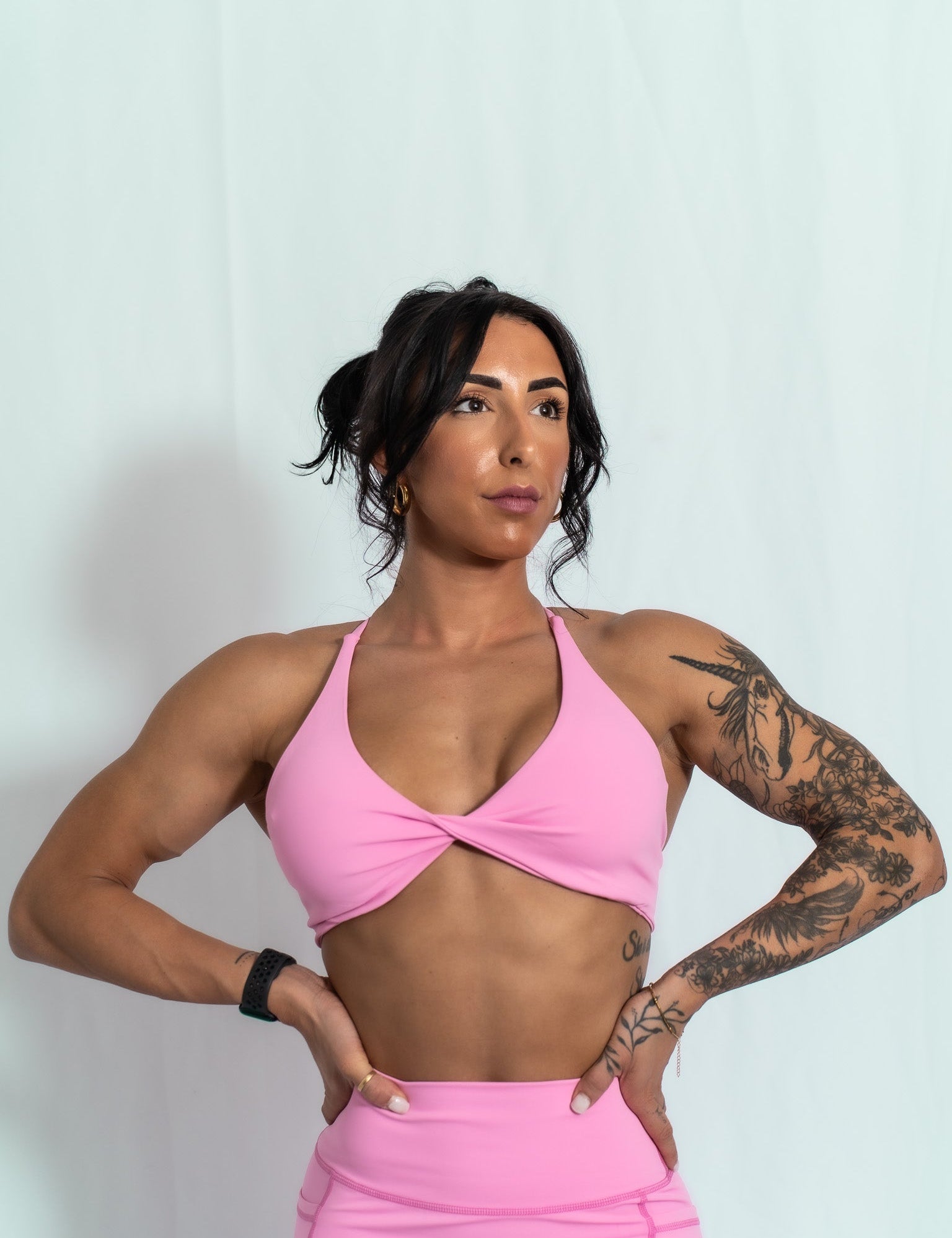 Resilient Power Bra - Pastel Pink - VITAL APPAREL