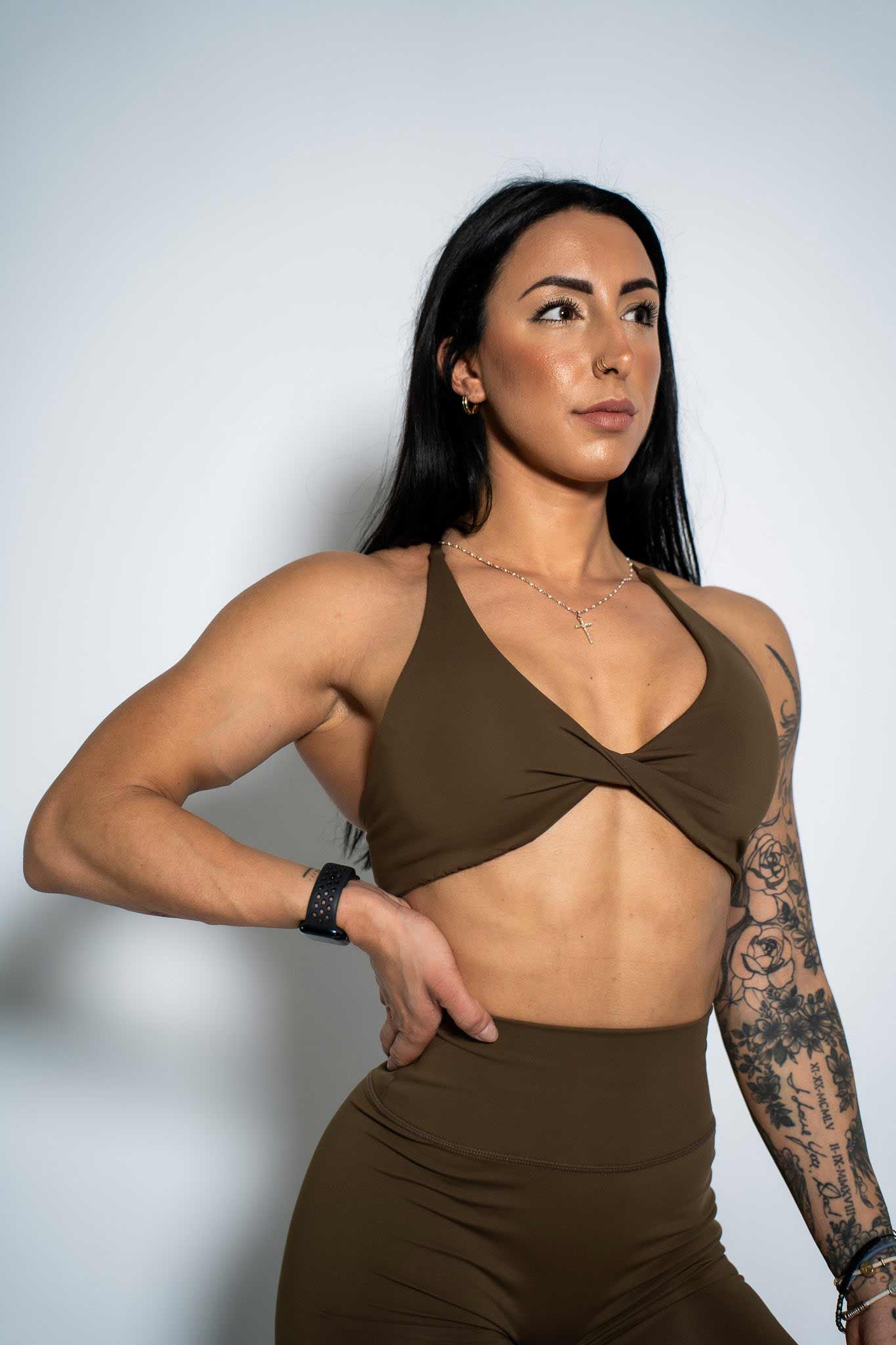 Resilient Power Bra - Space Blue, Sage, Rust, Basil, Cool Gray