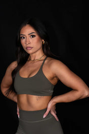 Resilient Venus Bra - Olive