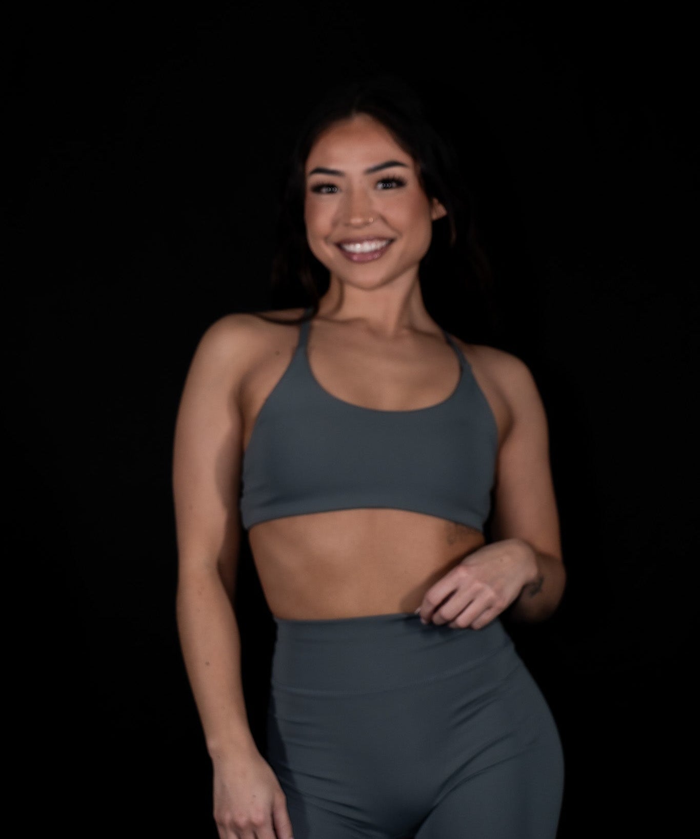 Resilient Venus Bra - Slate Green - VITAL APPAREL