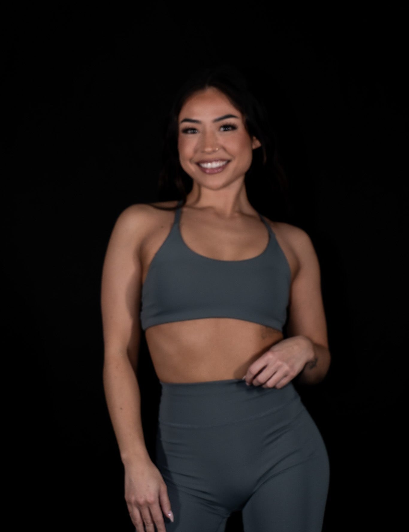 Resilient Venus Bra - Slate Green - VITAL APPAREL