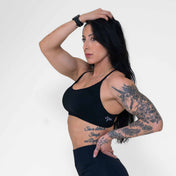 Seamless Aura Bra - Black - VITAL APPAREL