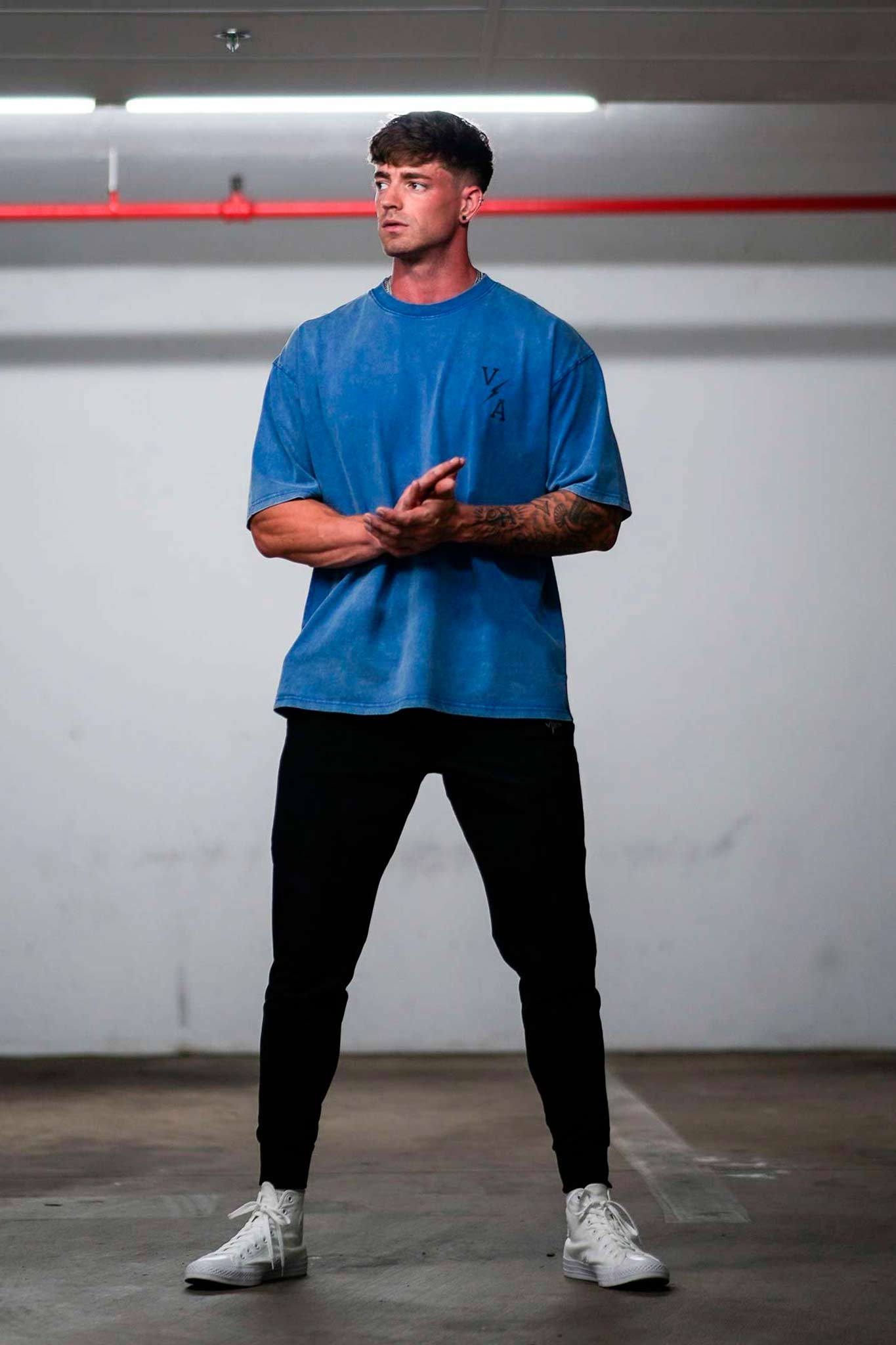 Supreme Oversized Pump Cover - CUC Energy/Blue Acid - VITAL APPAREL