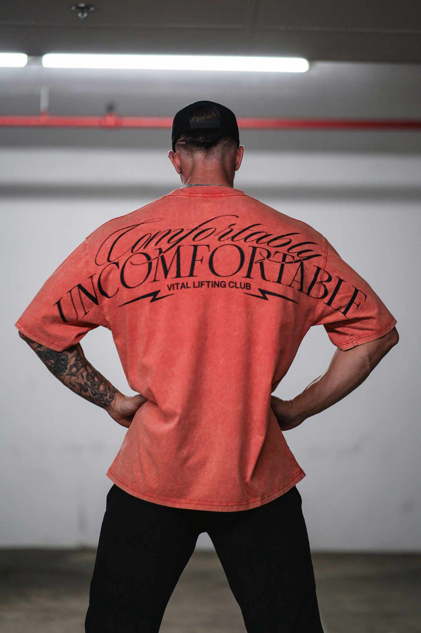 Supreme Oversized Pump Cover - CUC Energy/Red Acid - VITAL APPAREL