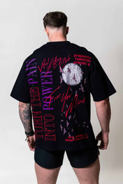 Supreme Oversized Pump Cover - Darkness T Purple/Red - VITAL APPAREL