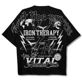 Oversized Pump Cover T-Shirt - Emblems