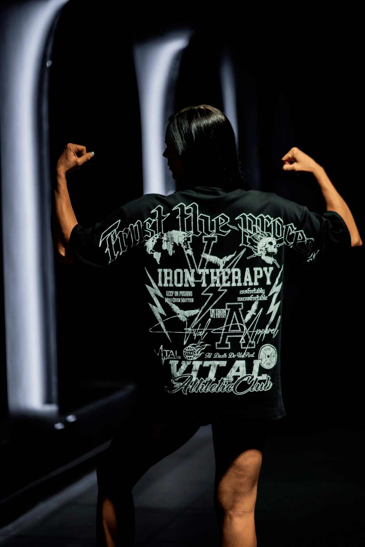 Oversized Pump Cover T-Shirt - Emblems – VITAL APPAREL