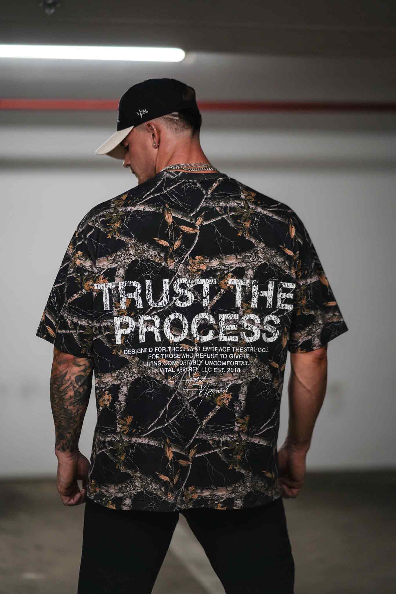 Supreme Oversized Pump Cover - Grunge TTP/Black Camo - VITAL APPAREL