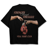 Oversized Pump Cover T- Shirt - TGFB