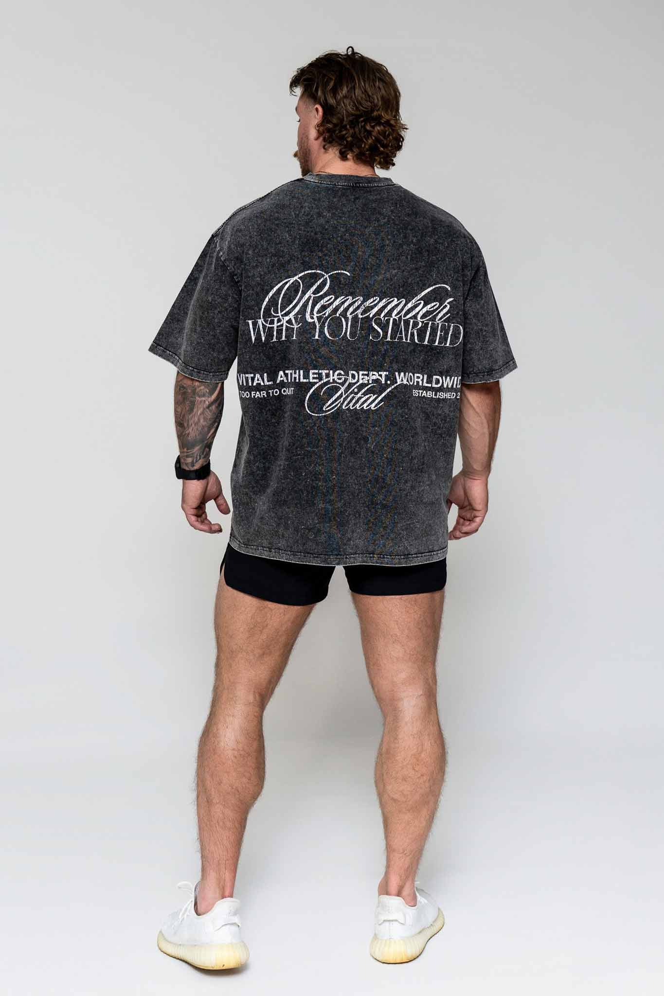 Supreme Oversized Pump Cover - Vintage RWYS Black Acid T - VITAL APPAREL