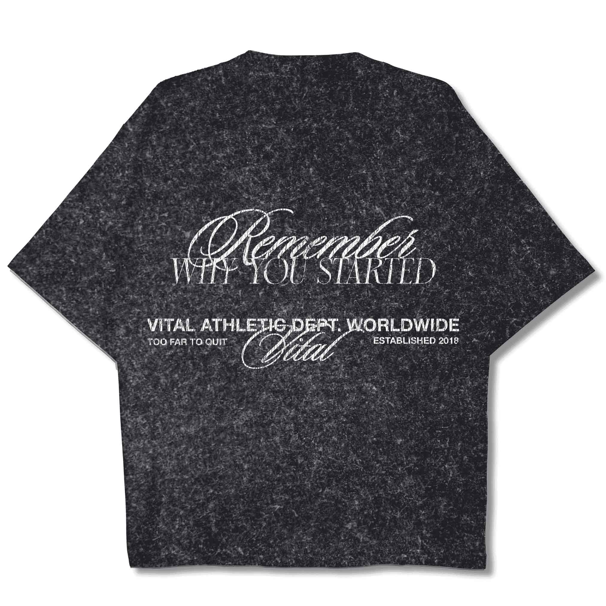 Supreme Oversized Pump Cover - Vintage RWYS Black Acid T - VITAL APPAREL