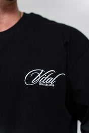 Supreme Oversized Pump Cover - Vintage RWYS Black/White T - VITAL APPAREL