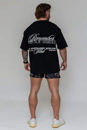 Supreme Oversized Pump Cover - Vintage RWYS Black/White T - VITAL APPAREL