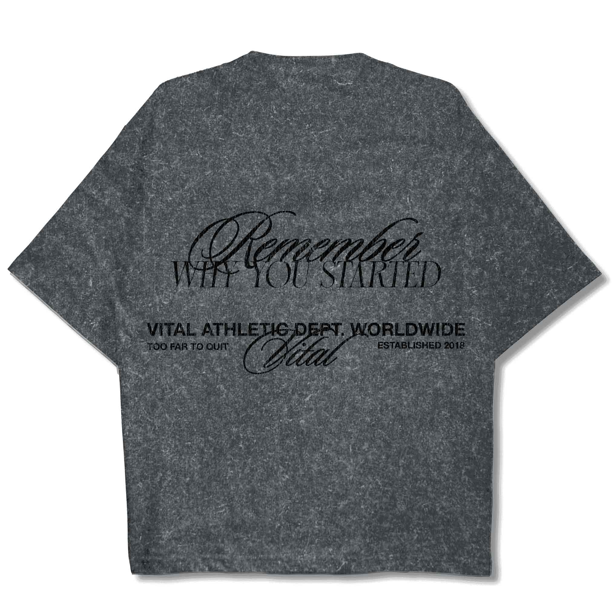 Supreme Oversized Pump Cover - Vintage RWYS Gray Acid T - VITAL APPAREL